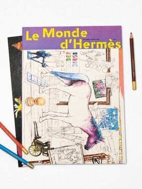 Hermes , Le Monde d'Hermès Coffee Table Book .